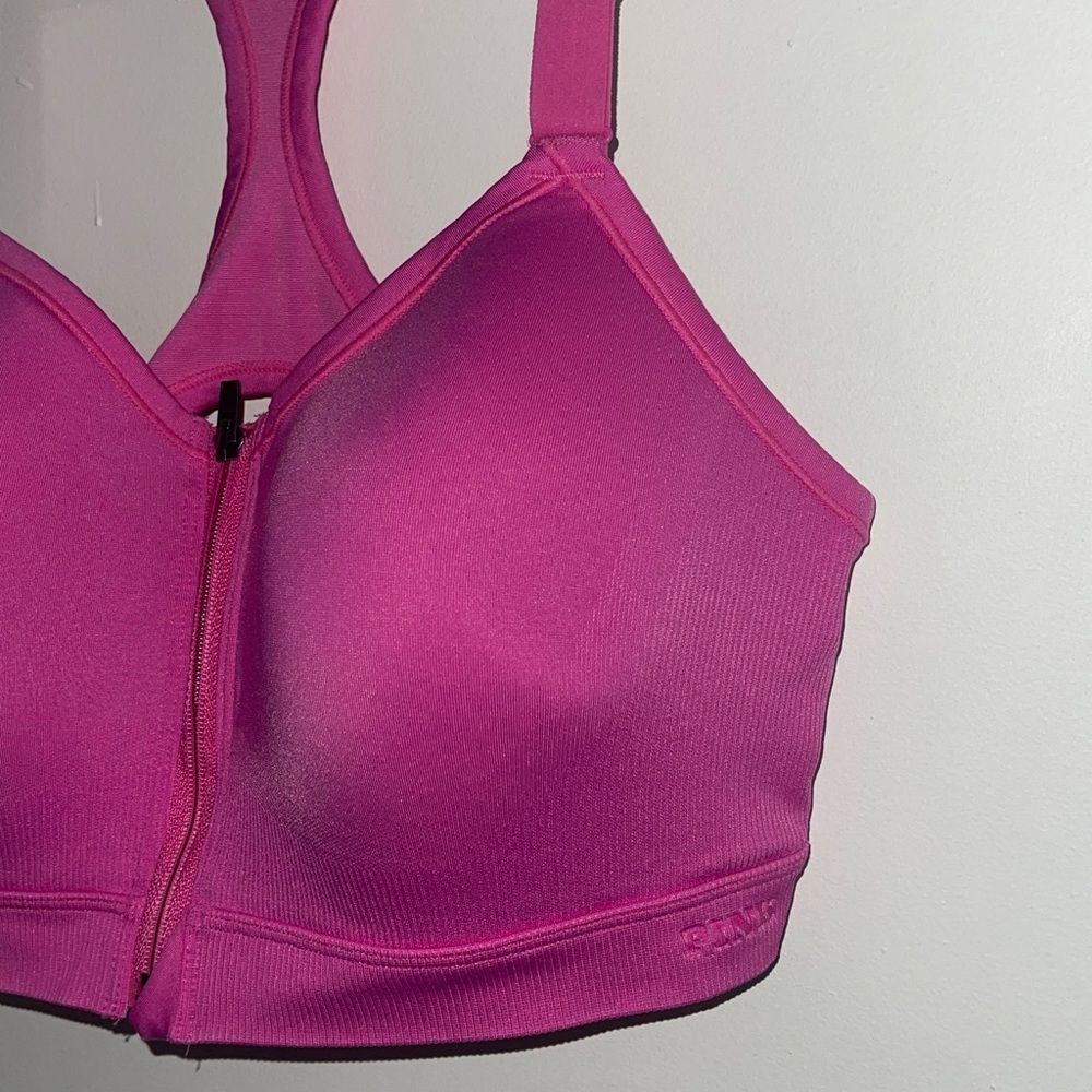 Victoria's Secret PINK ACTIVE Seamless Air High Impact Hot Pink Sports Bra XL - Picture 4 of 5